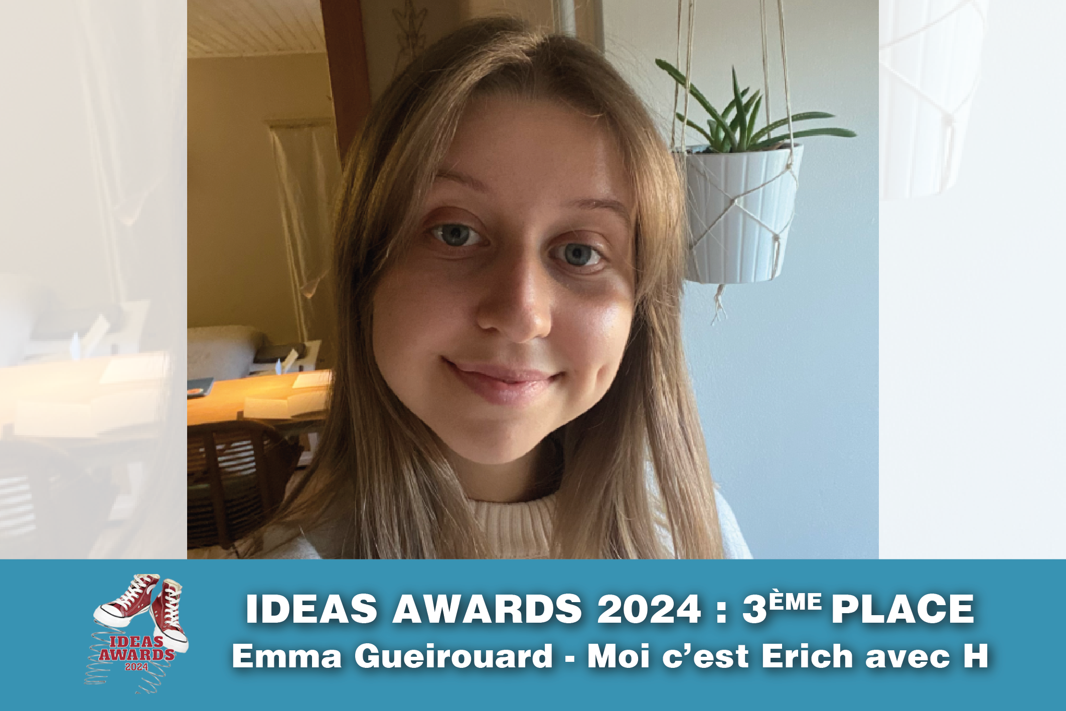 Ideas Awards 2024 : découvre le projet culturel d'Emma