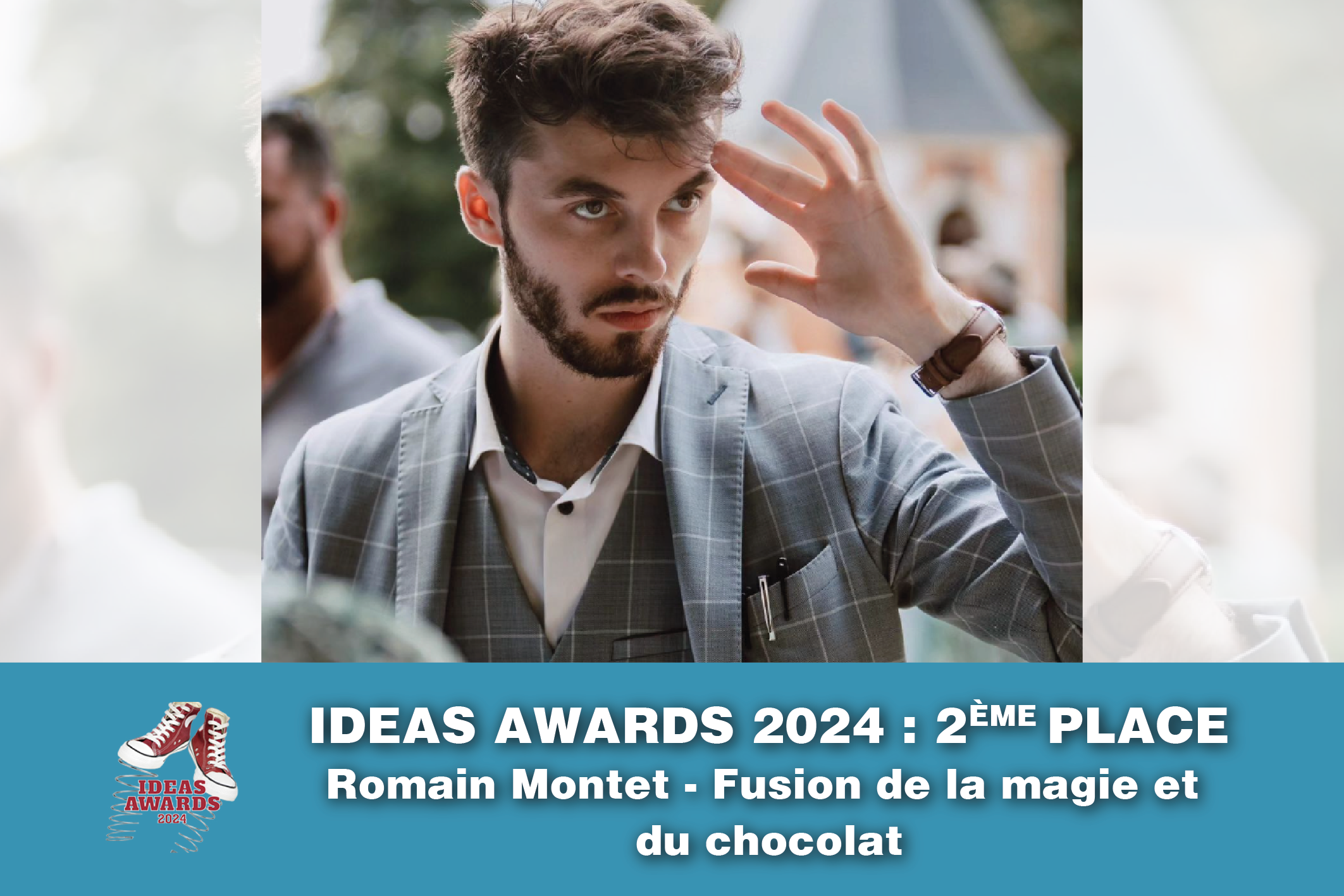 Ideas Awards 2024 : découvre le projet entrepreneurial de Romain