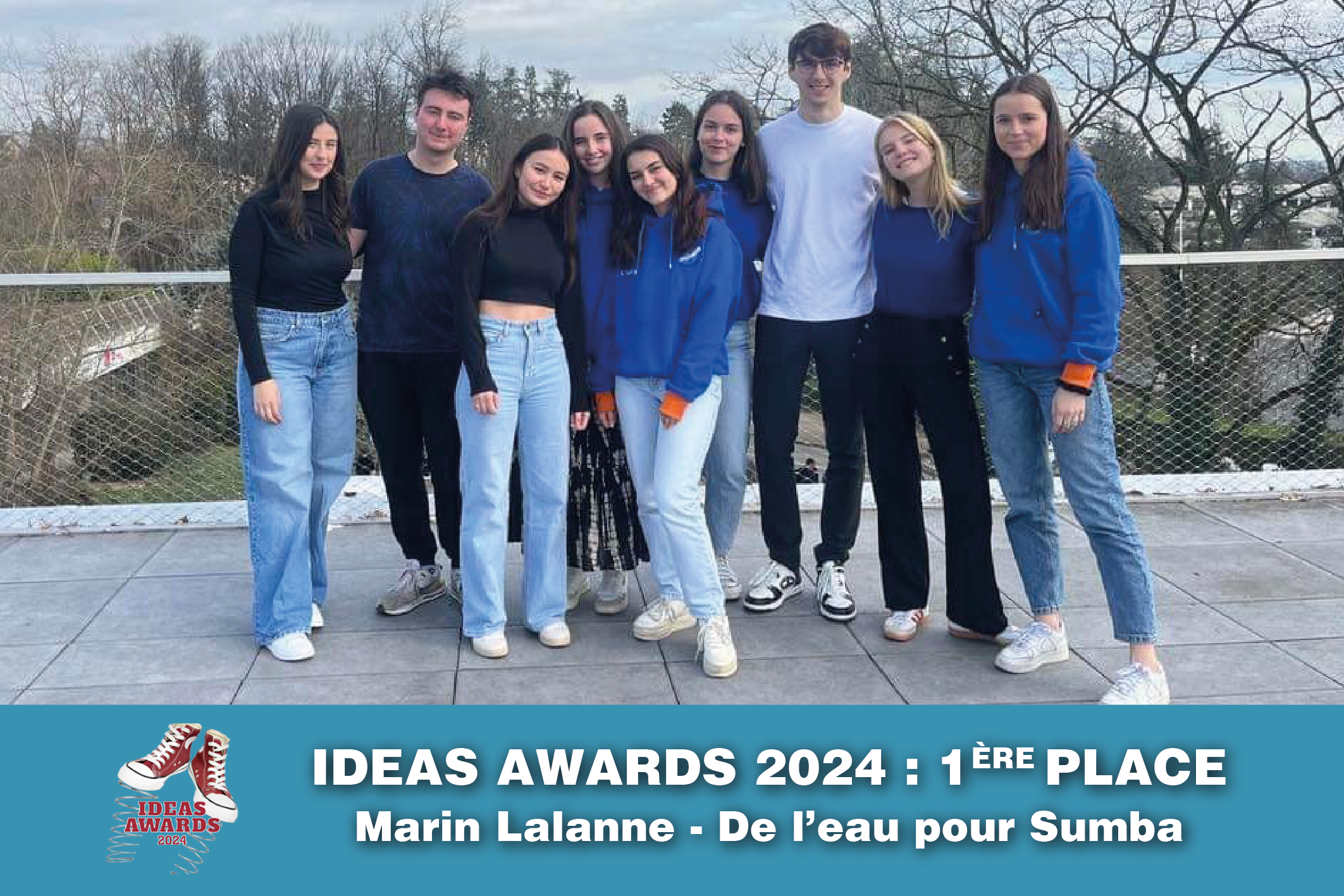 IDEAS AWARDS 2024 : Découvre le projet humanitaire de Marin